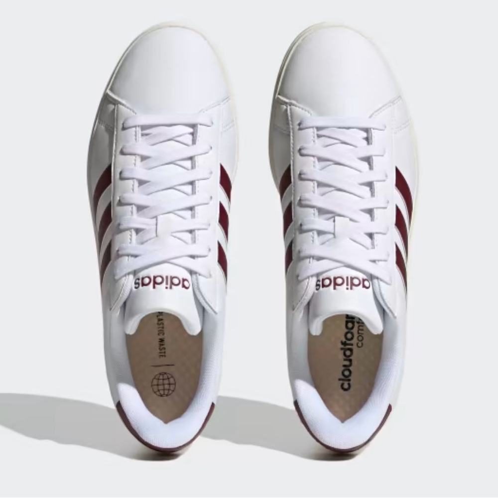 Adidas White and Gray Sneakers